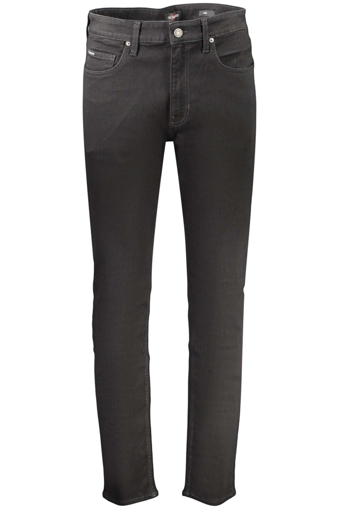 GUESS JEANS Herren Jeans – mit Taschen, mit Reißverschluss Schwarz