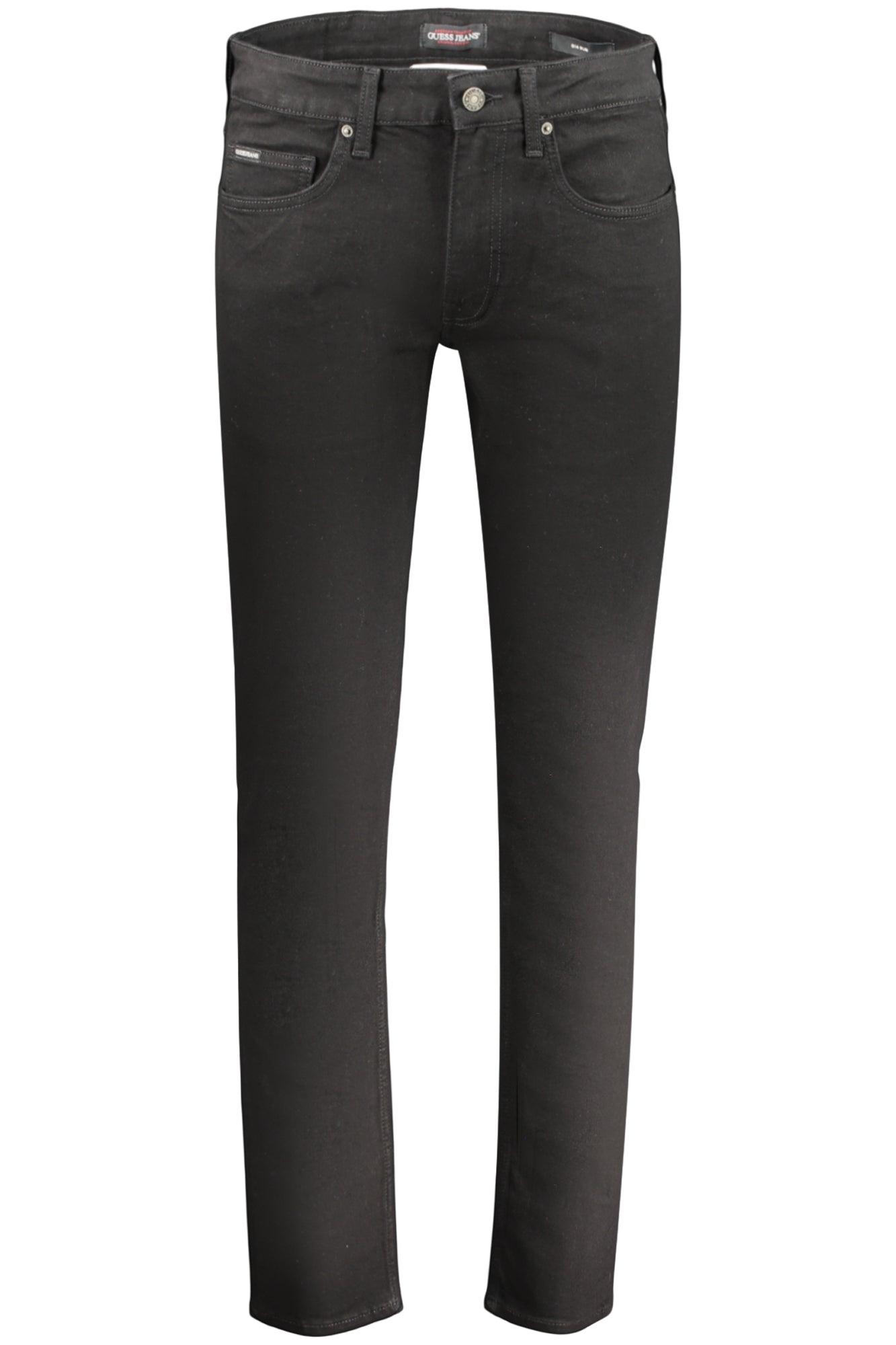 GUESS JEANS Herren Jeans – mit Taschen, mit Reißverschluss Schwarz