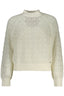 GUESS JEANS WEISSER PULLOVER FÜR DAMEN