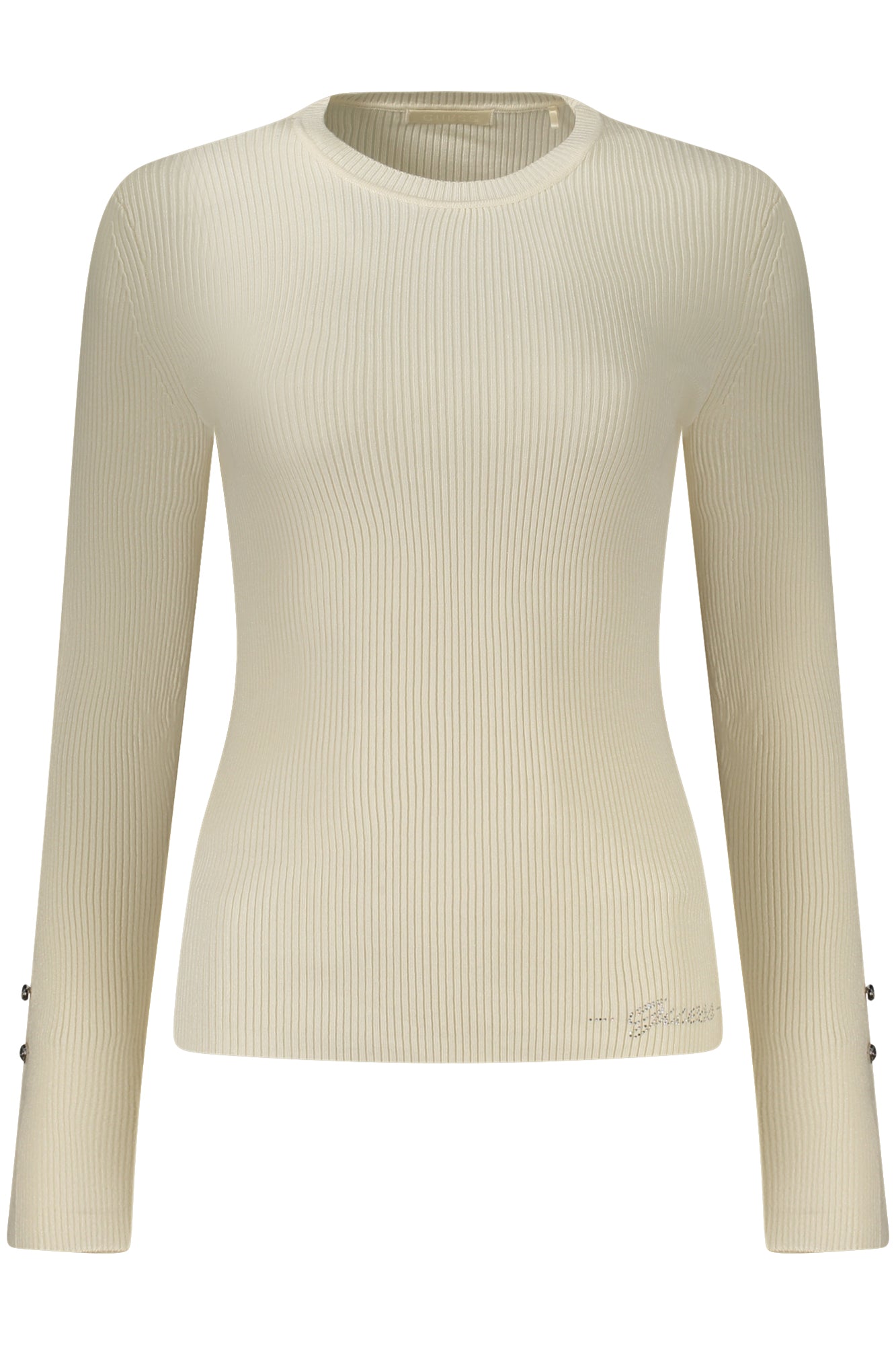 GUESS JEANS Damen Oberteile – Pullover günstig online kaufen Weiß