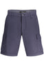 GUESS JEANS Bermudashorts Herren Blau – Leinen-Mix für Sommer | soulluna.de Blau