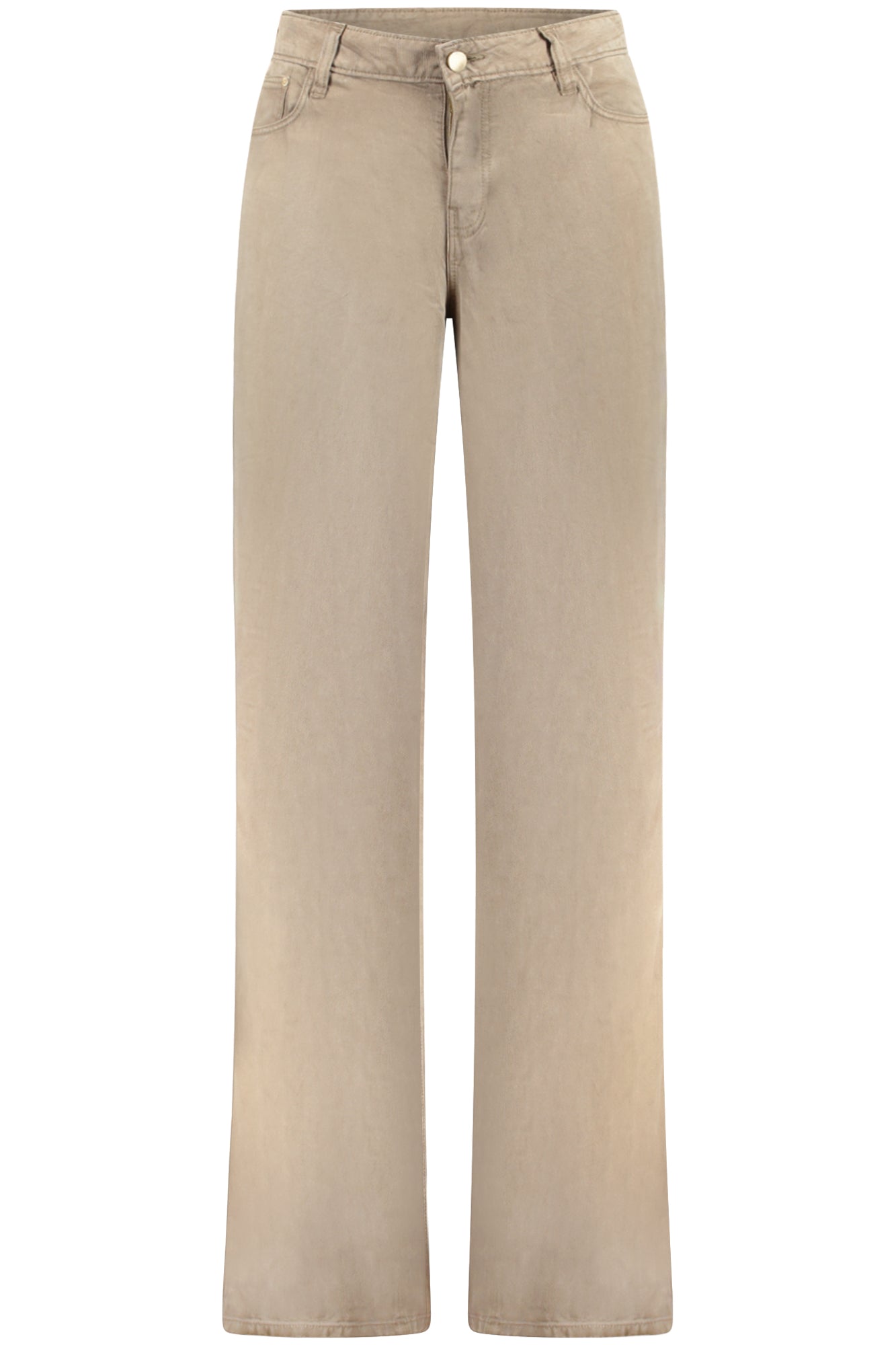 GUESS JEANS Damen Palazzo-Hose Grün – Lyocell Sommerhose mit Logo | soulluna.de Grün