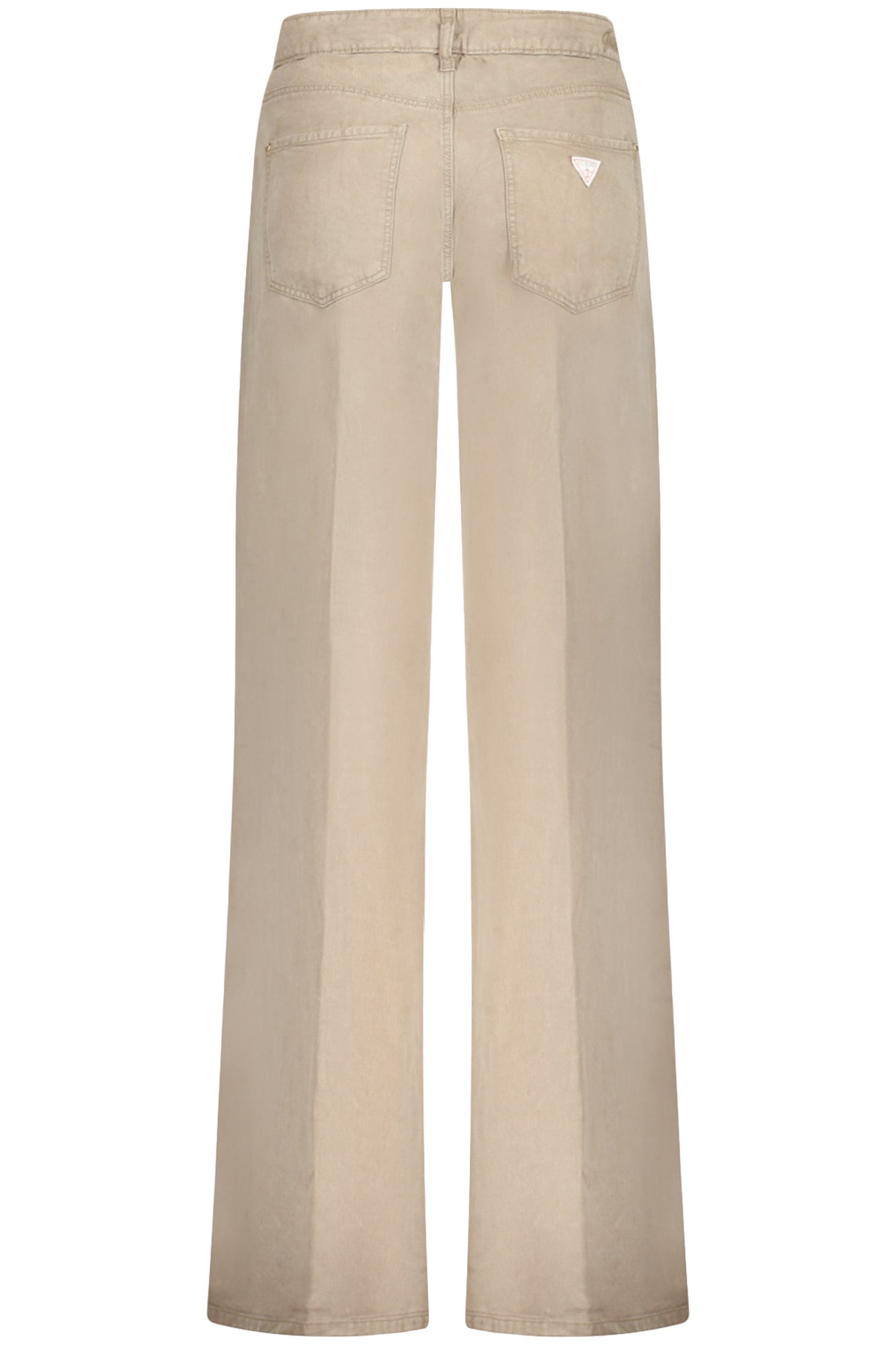 GUESS JEANS Damen Palazzo-Hose Grün – Lyocell Sommerhose mit Logo | soulluna.de Grün