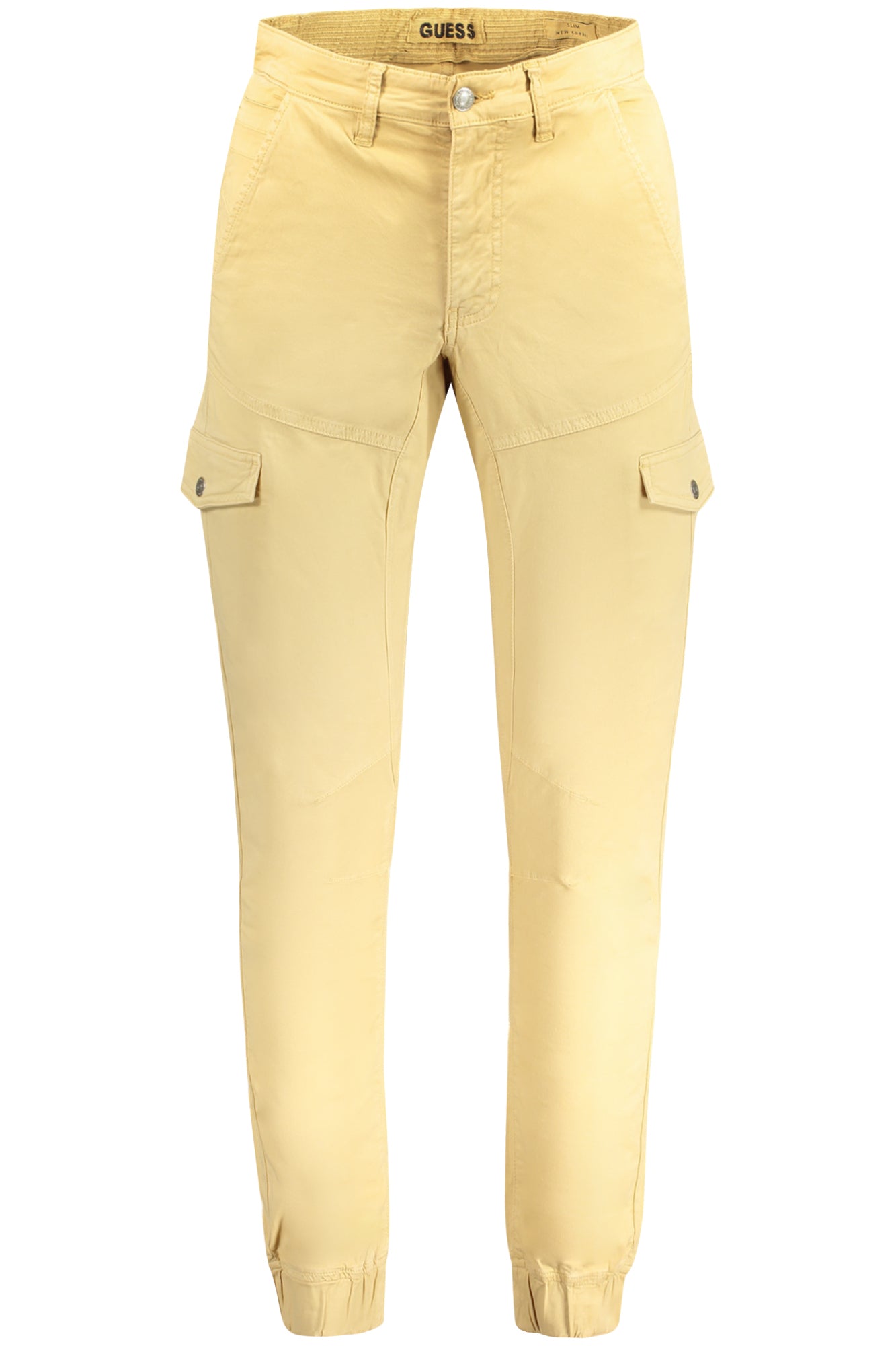 GUESS JEANS Herrenhose Beige – Slim Fit mit elastischem Bund | soulluna.de Beige