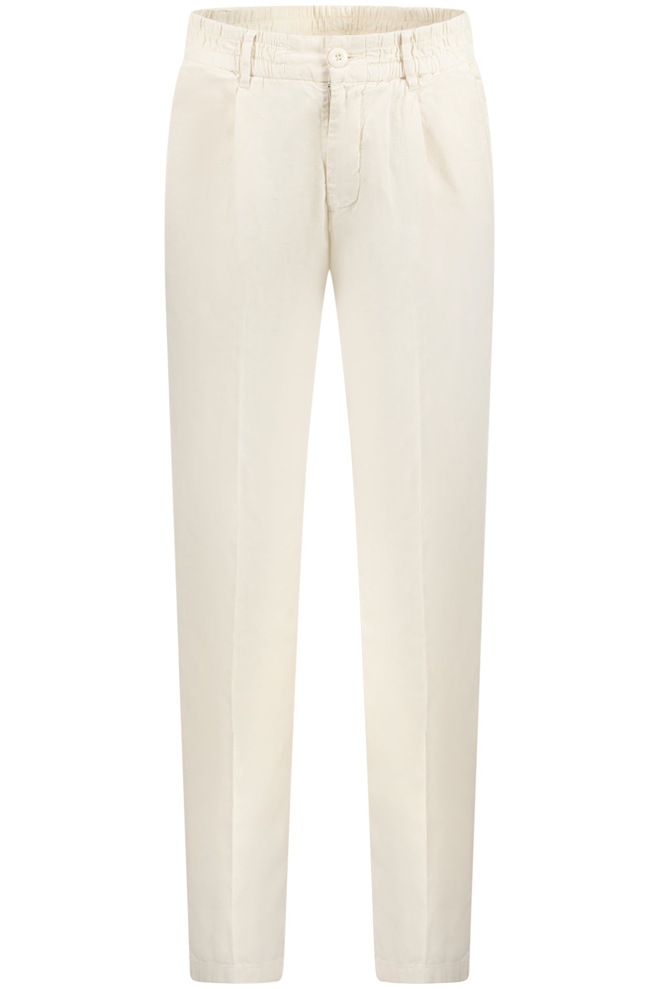 GUESS JEANS Herren Hose Weiß – Elastische Regular Fit Chino für Sommer Weiß