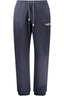 GUESS JEANS Jogginghose Herren – Elastische Fleece-Hose mit Logo-Print Blau