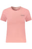 GUESS JEANS DAMEN KURZARM T-SHIRT ROSA