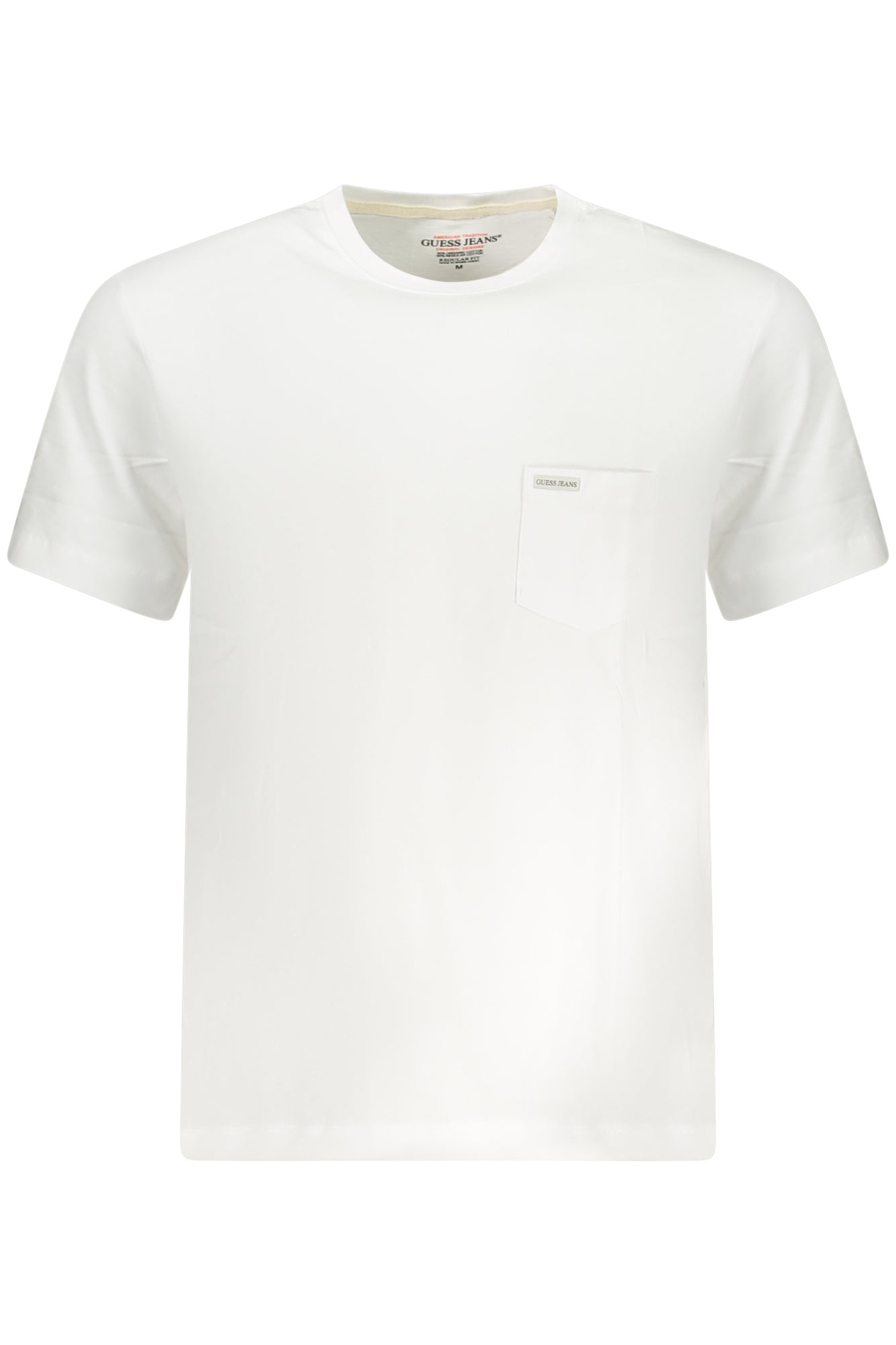 GUESS JEANS Herren T-Shirt – Regular Fit, Kurzarm | T-Shirts Weiß