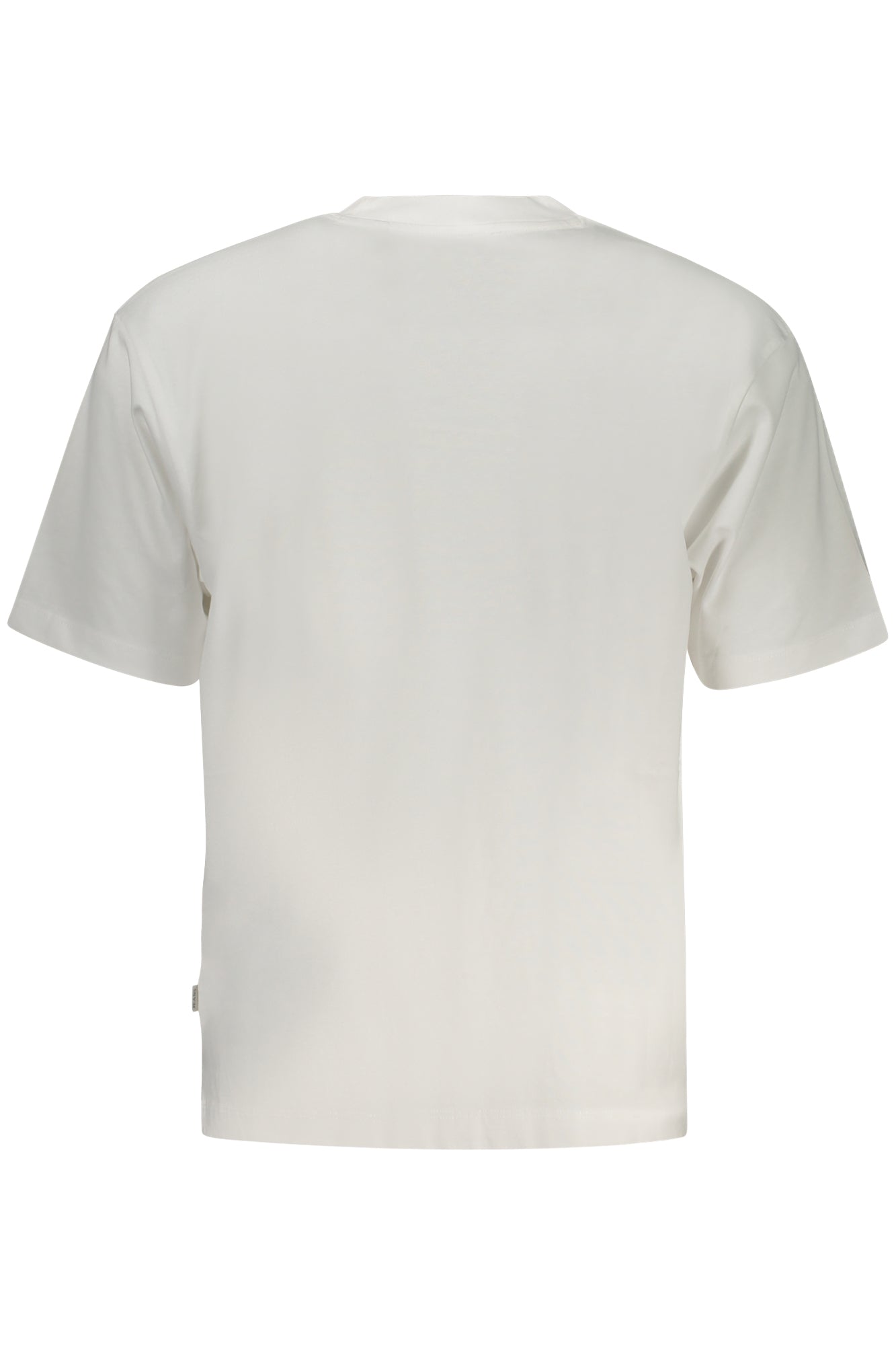 GUESS JEANS Herren T-Shirt – Kurzarm, aus Baumwolle Weiß