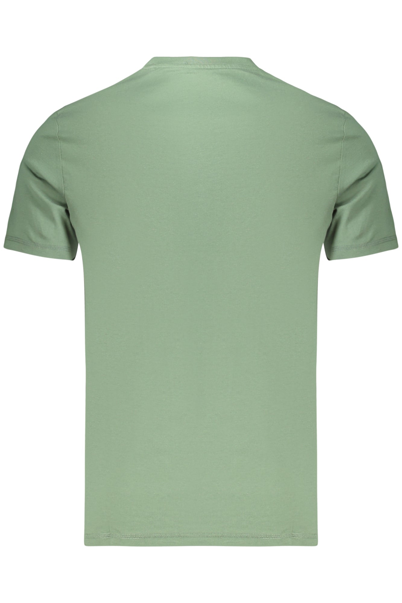 GUESS JEANS Herren T-Shirt – Slim Fit, aus Baumwolle Grün