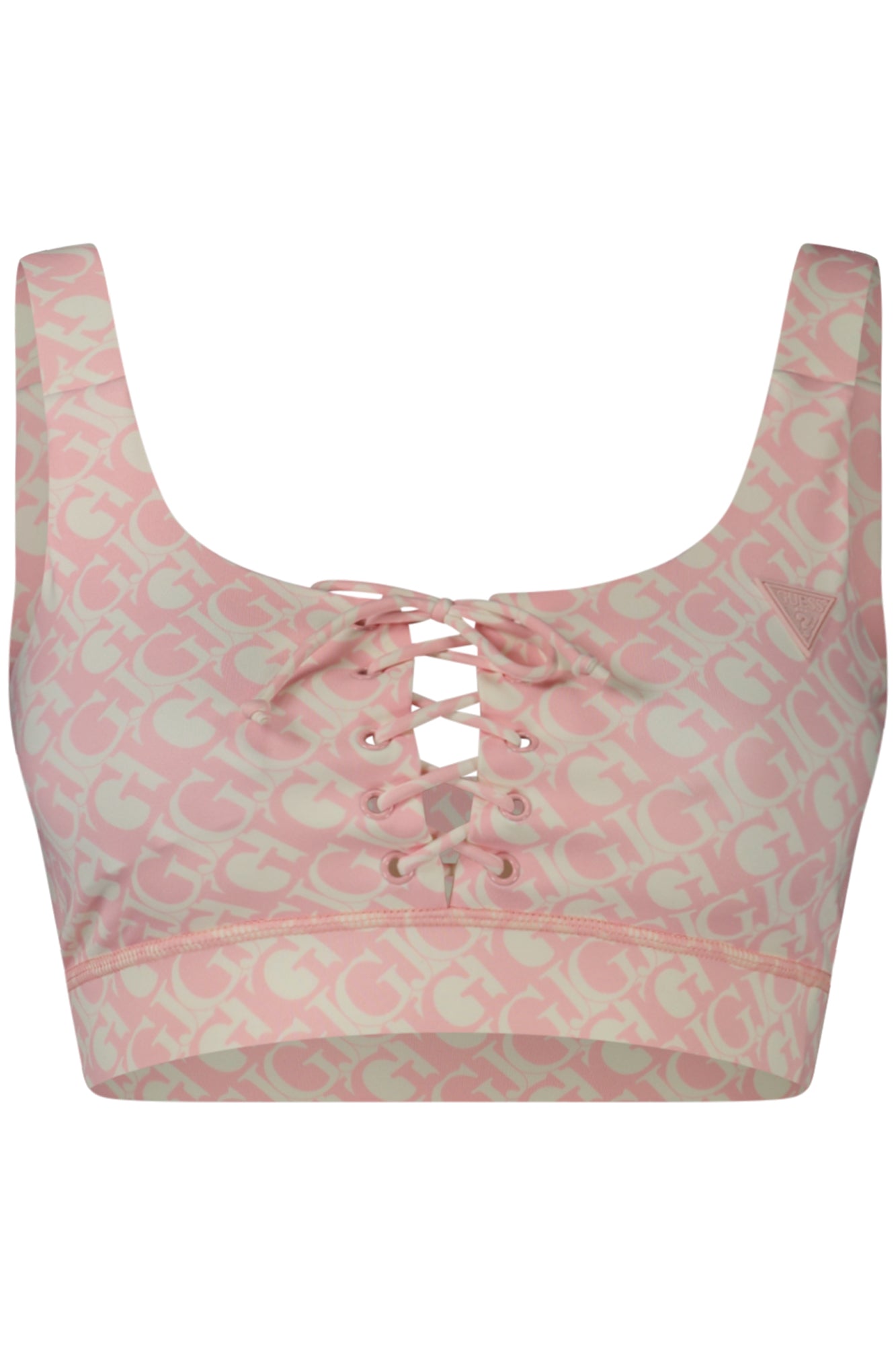 GUESS JEANS Top Damen Rosa – Spaghettiträger mit abnehmbarem Cup | soulluna.de Rosa