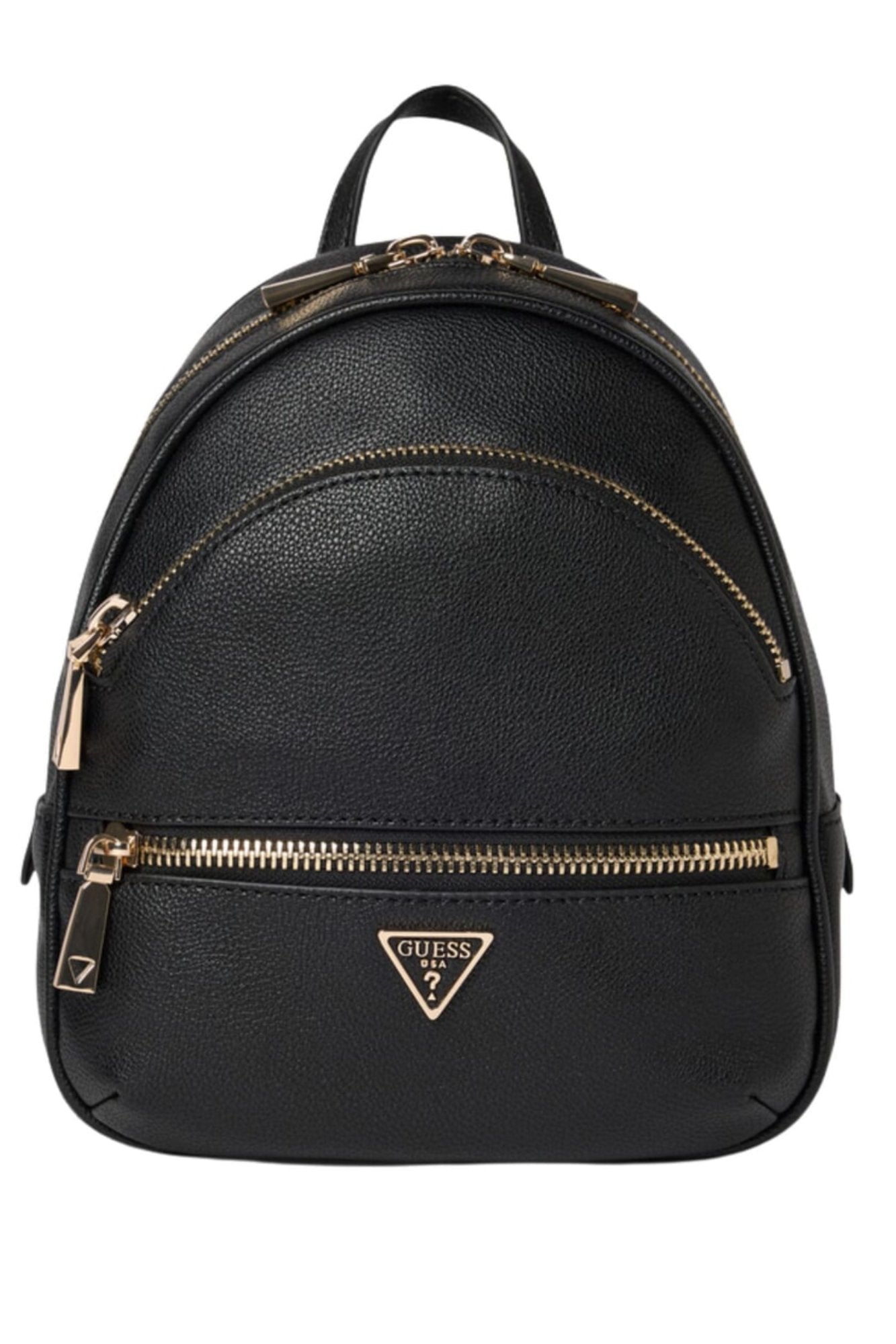 GUESS JEANS Damen Rucksäcke – Rucksack, mit Taschen Schwarz