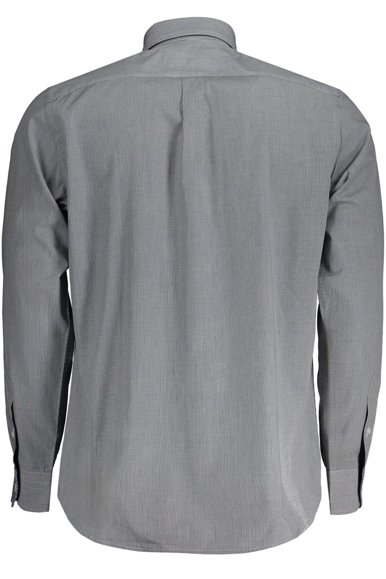 HARMONT & BLAINE Langarmhemd Herren – Karriertes Hemd aus Bio-Baumwolle Blau