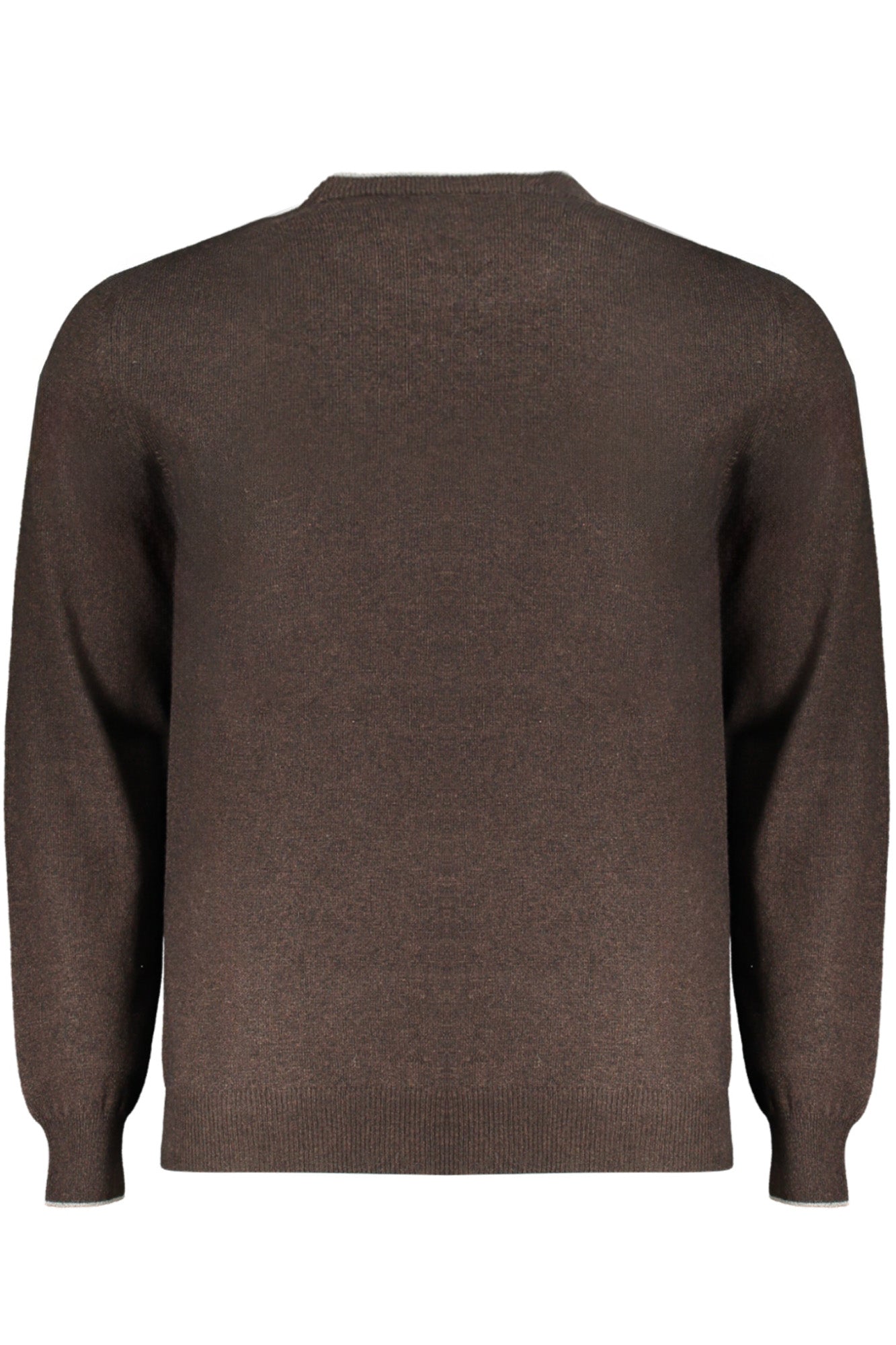 HARMONT & BLAINE Pullover Herren – Grauer Jersey-Pullover mit Cachemire-Anteil Braun