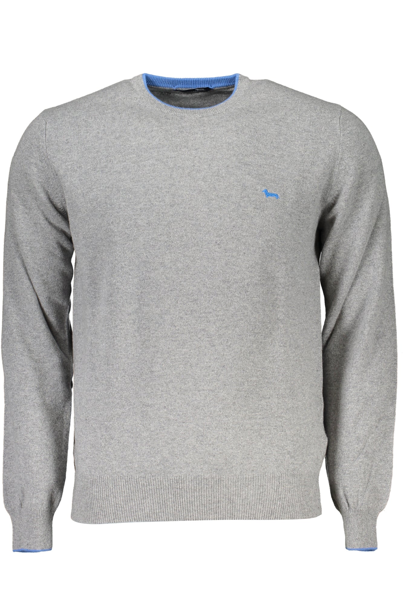 HARMONT & BLAINE Herrenpullover braun – Italienische Qualität mit Kaschmir-Anteil Grau