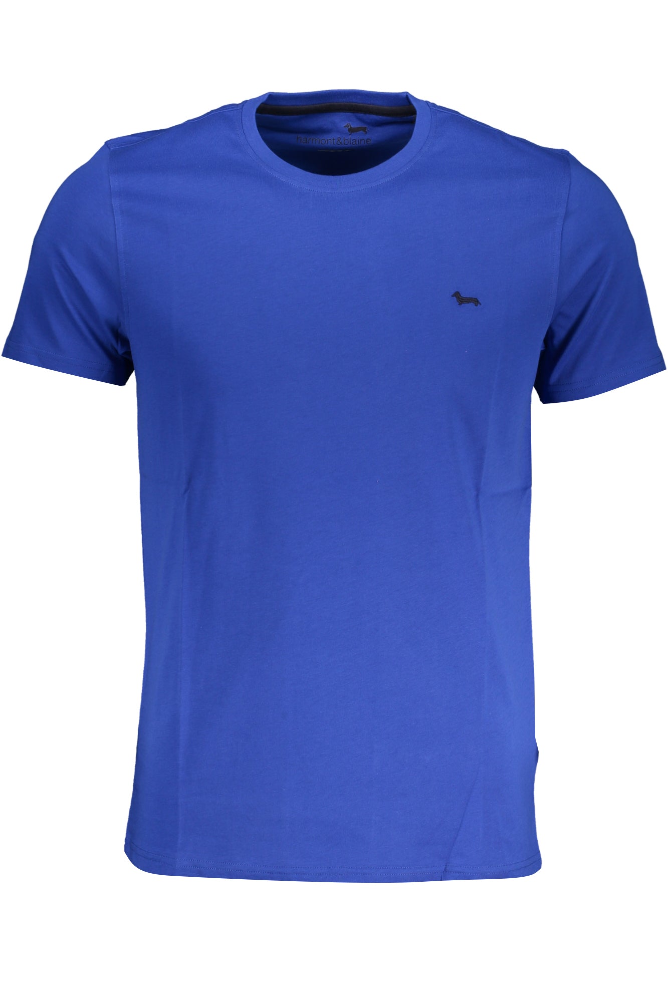 HARMONT & BLAINE ROTES KURZARM-T-SHIRT FÜR HERREN Blau