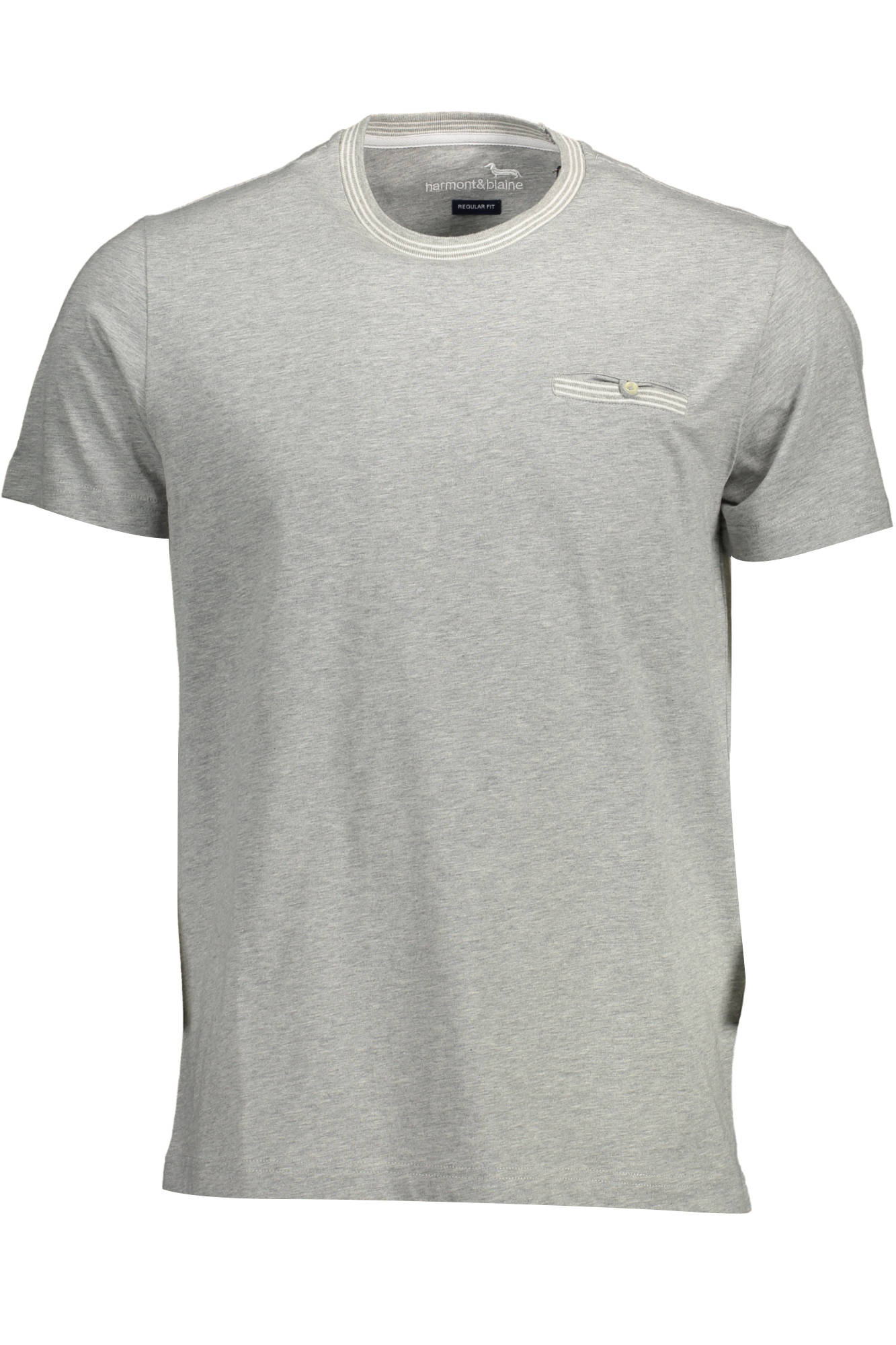 HARMONT & BLAINE HERREN KURZARM T-SHIRT GRAU Grau