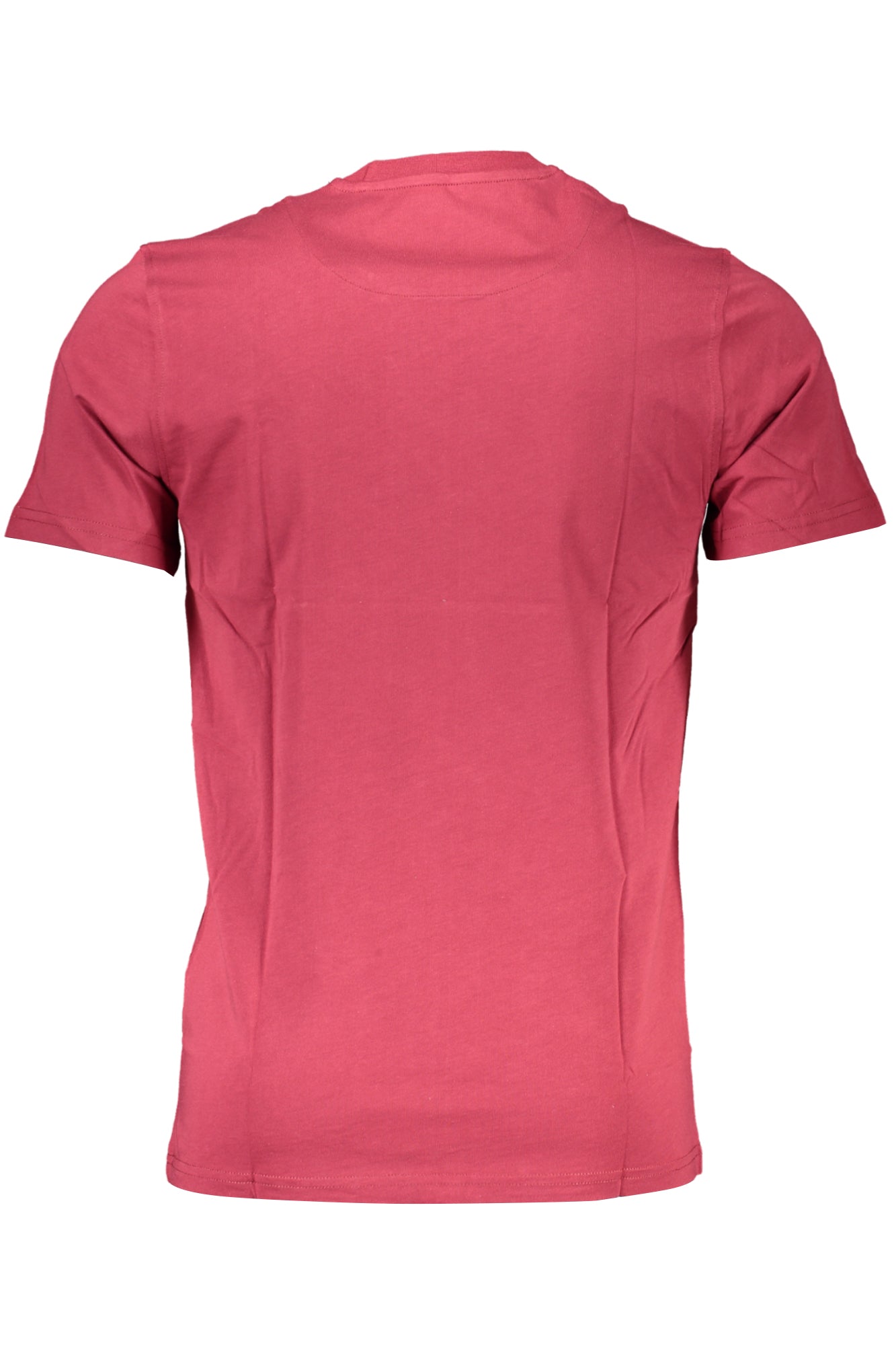 HARMONT & BLAINE T-Shirt Herren – Rotes Kurzarm-Shirt mit Logo-Stickerei Rot
