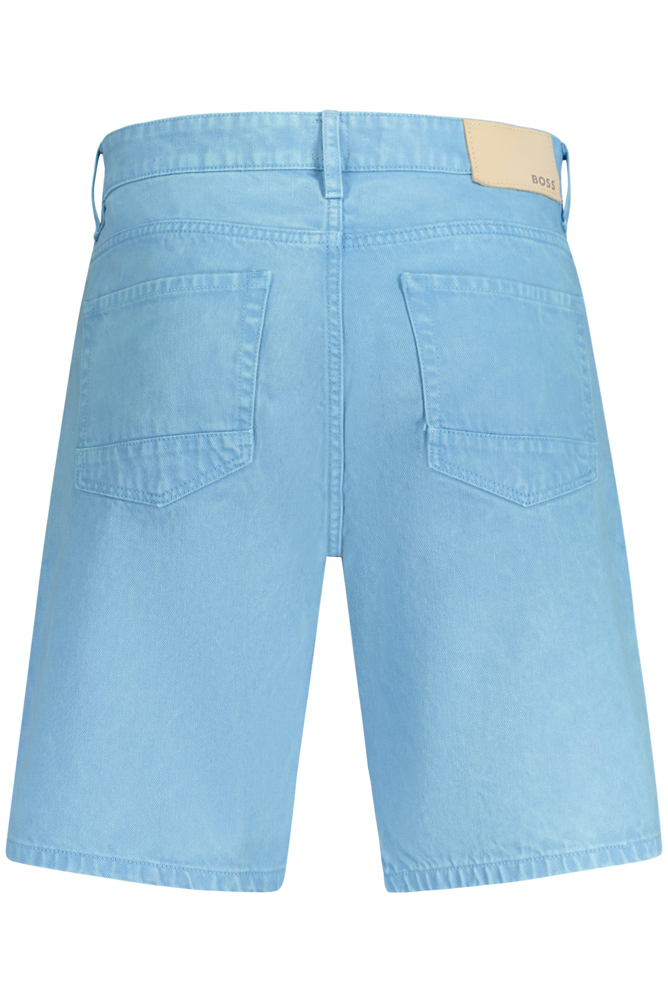 BOSS Jeans Short Herren Blau – Entspannte Passform aus 100% Baumwolle | soulluna Hellblau