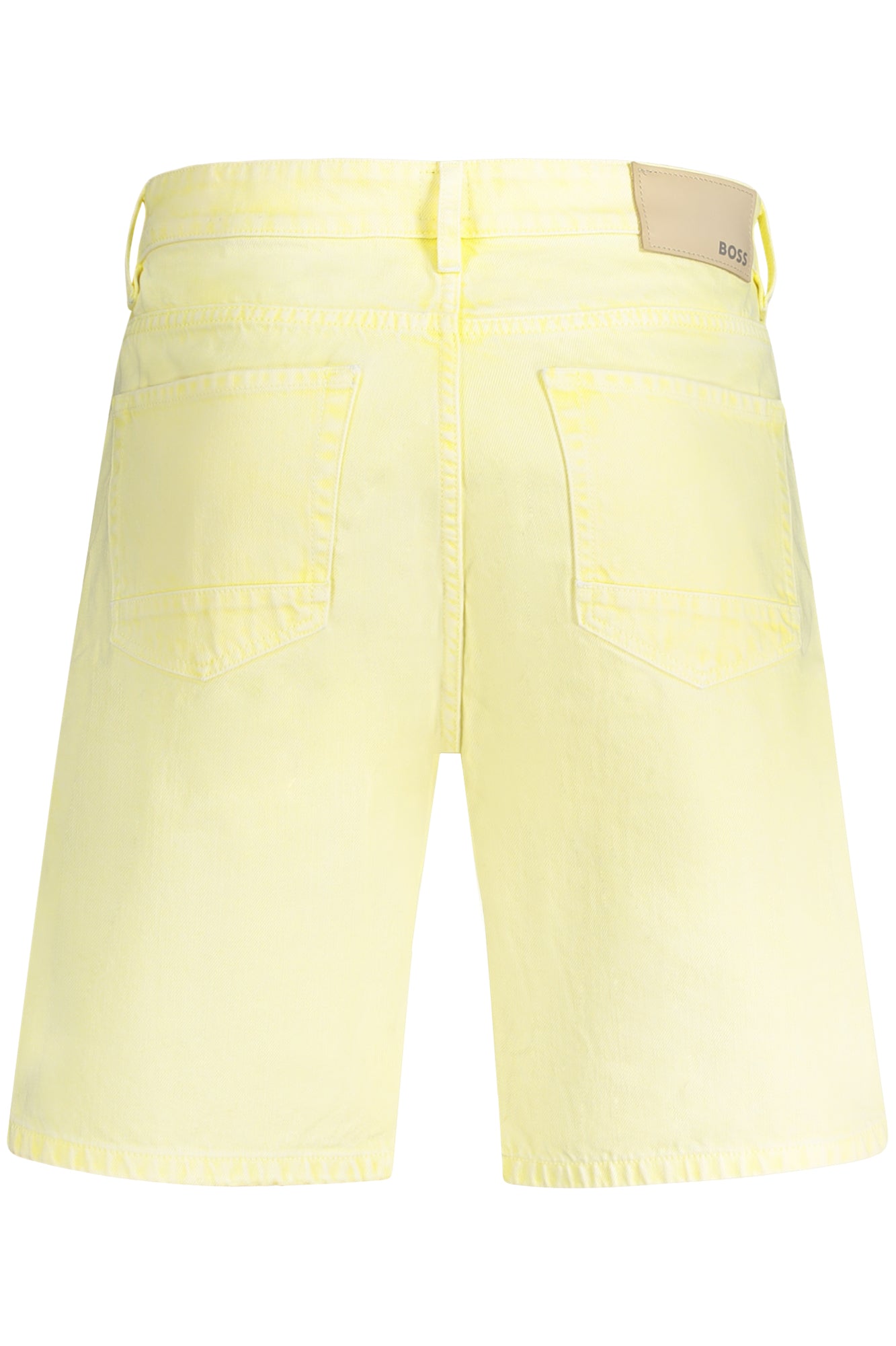 BOSS Jeans Short Herren Blau – Entspannte Passform aus 100% Baumwolle | soulluna Gelb