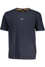 BOSS Herren T-Shirt – Kurzarm, aus Baumwolle | T-Shirts Blau