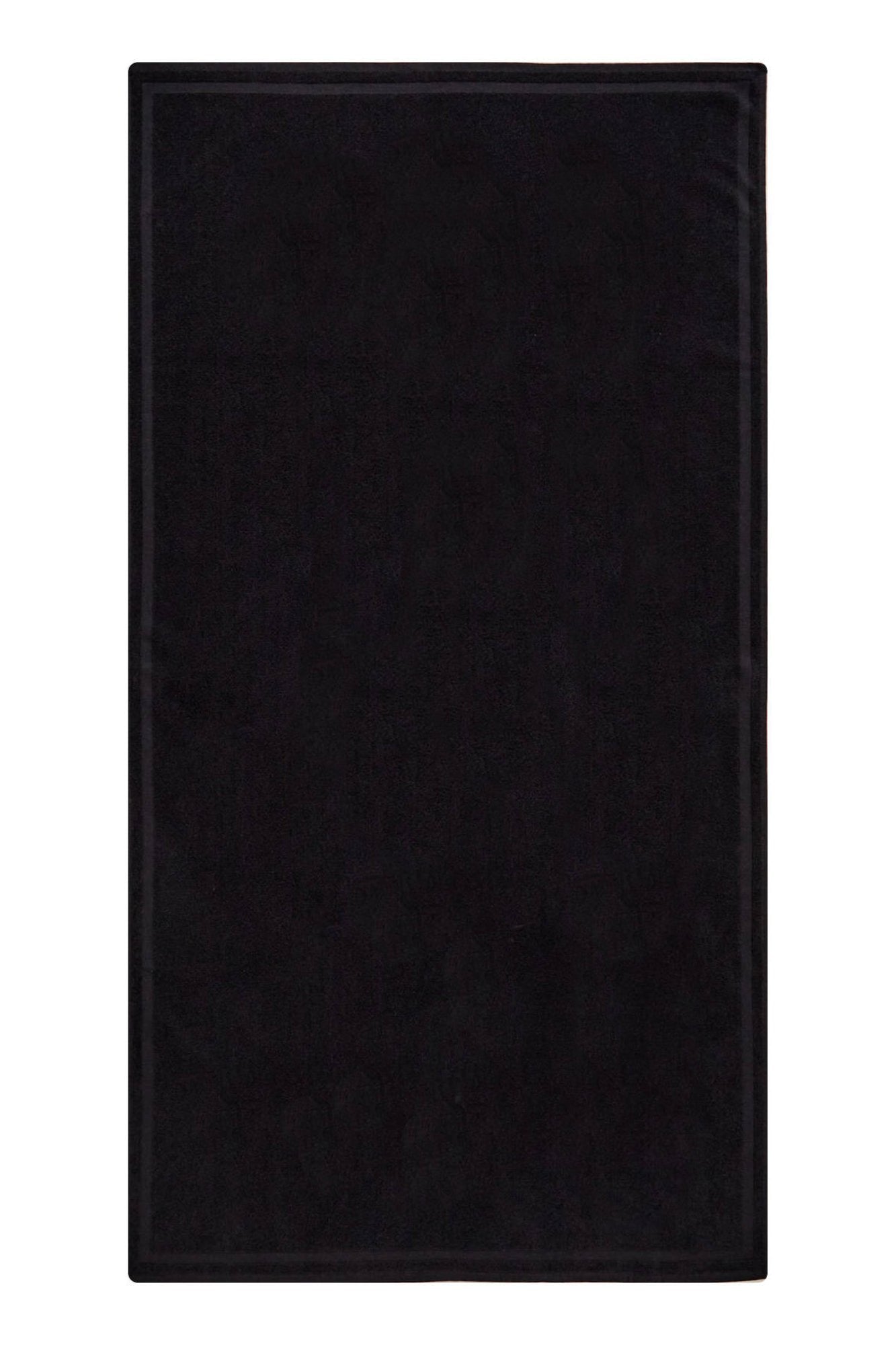 Iceberg Strandtuch Herren – 100% Baumwolle, 90x170 cm | Logo-Detail Schwarz