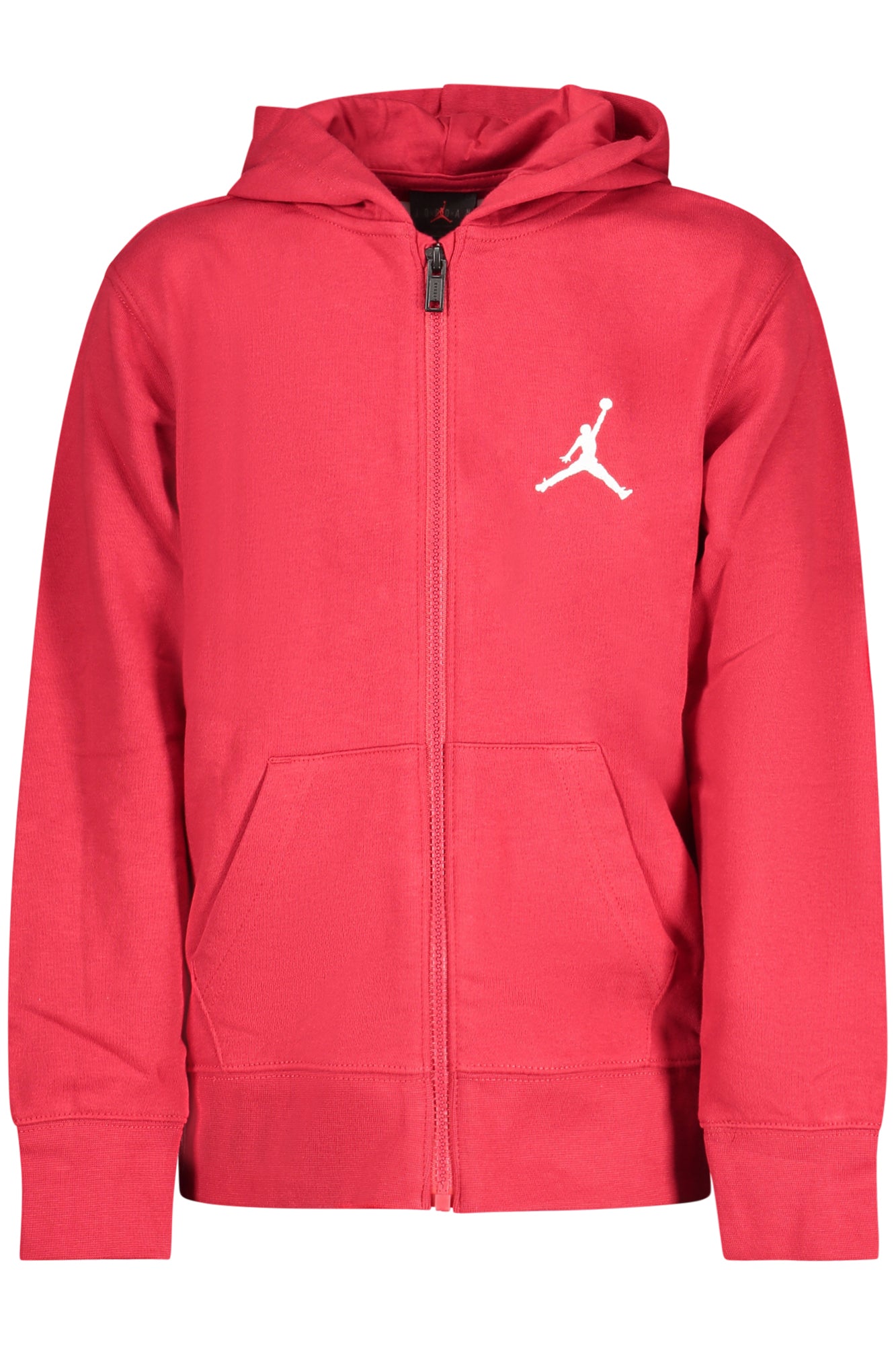 Jordan Sweatshirt mit Reißverschluss für Jungen – Hoodie mit Logo-Stickerei Rot