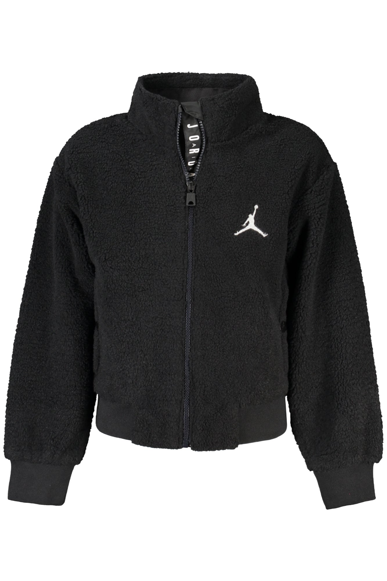 Jordan Sweatshirt Damen mit Reißverschluss – Schwarzes Langarmshirt für Herbst/Winter Schwarz
