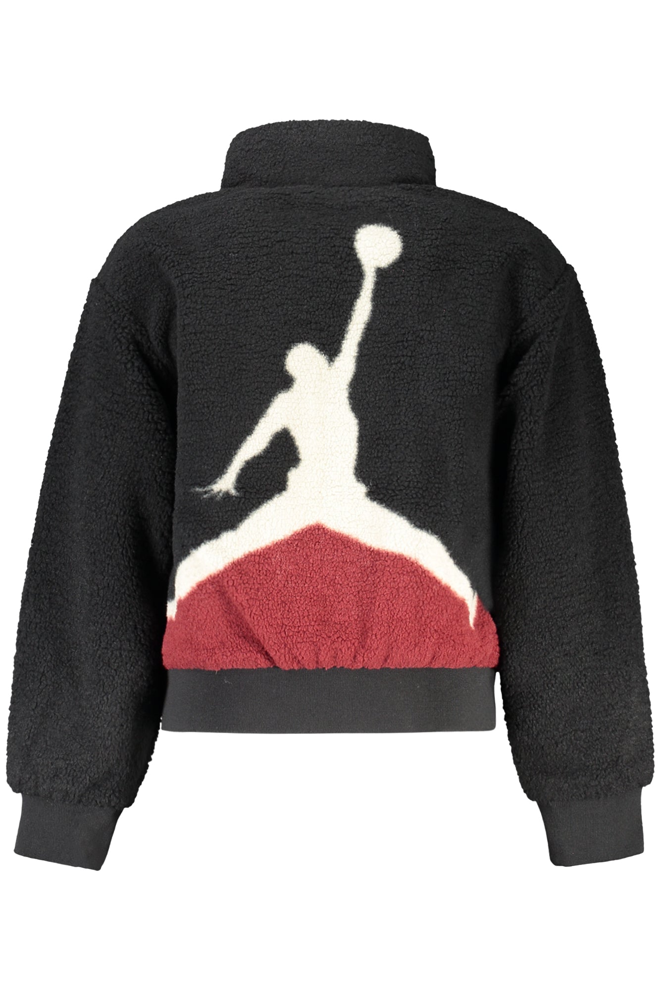 Jordan Sweatshirt Damen mit Reißverschluss – Schwarzes Langarmshirt für Herbst/Winter Schwarz