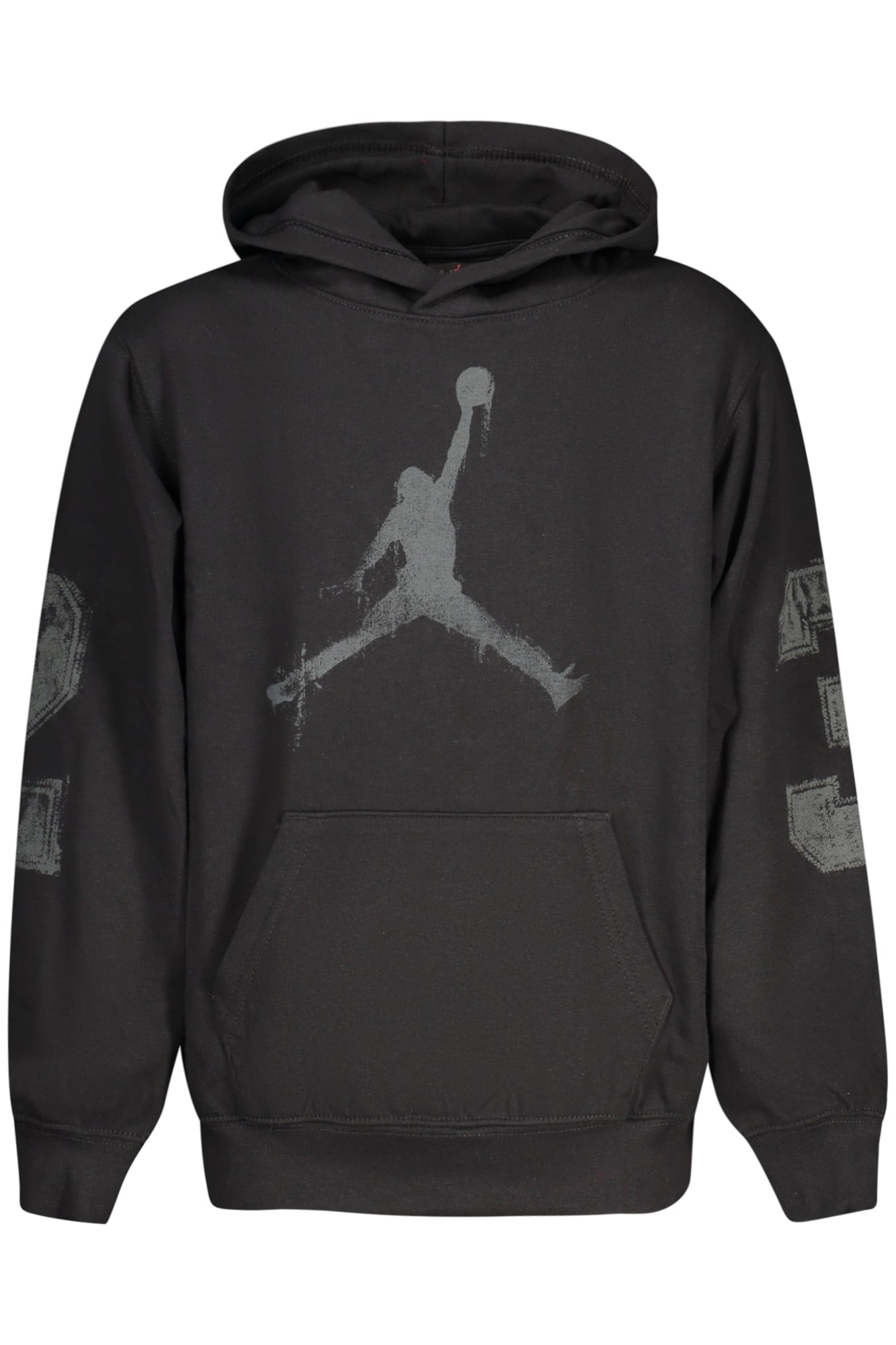 Jordan Kids Sweatshirt mit Reißverschluss – Schwarzes Kapuzen-Sweatshirt für Jungen Schwarz