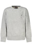 Jordan Sweatshirt Herren mit Zip-Up Details – Gebürstetes Baumwoll-Mix Sweatshirt Grau
