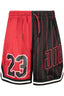 Jordan Rote Herrenshorts – Elastischer Bund mit Logo | Sportshorts für Herren Rot