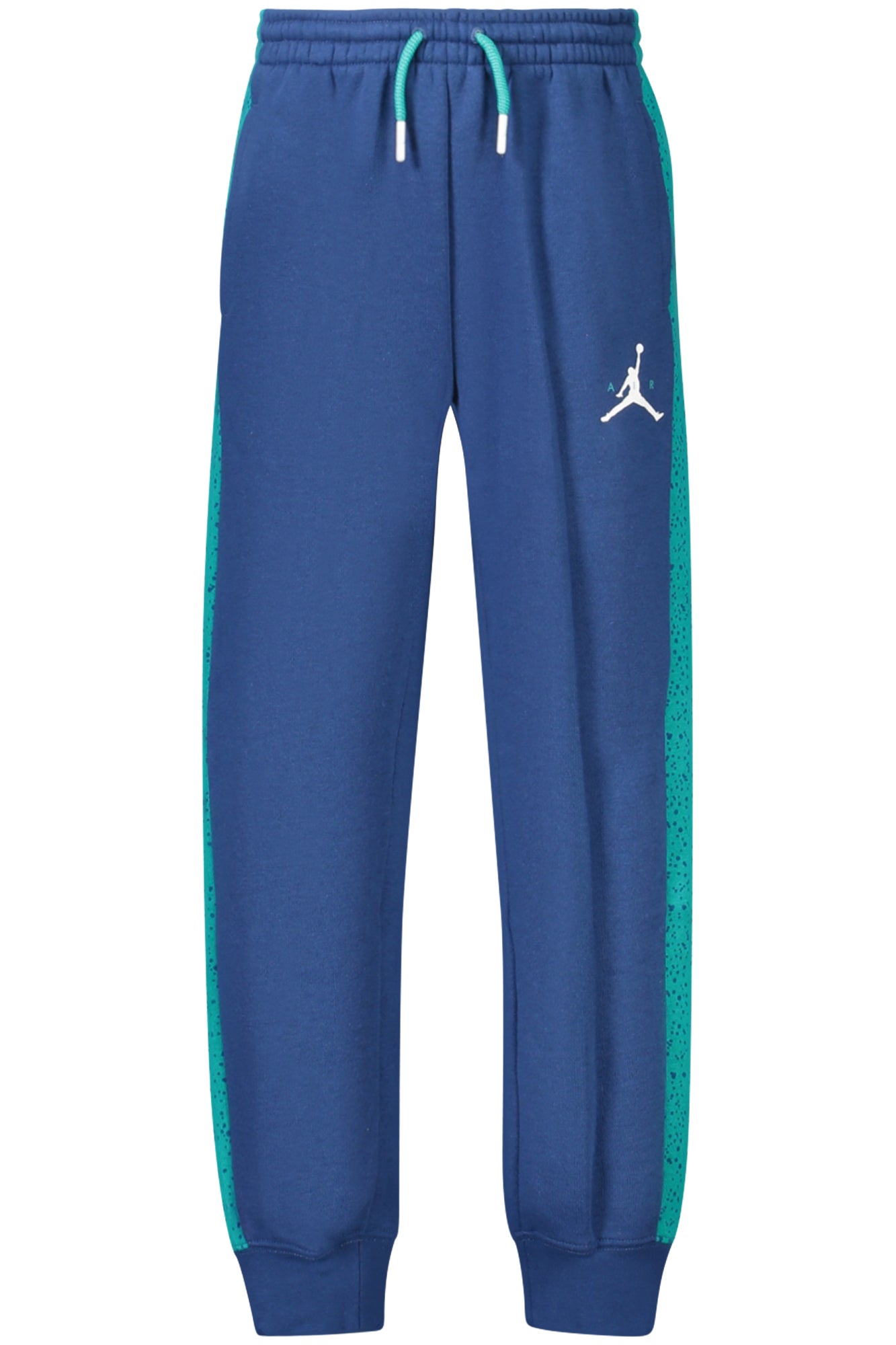 Jordan Lange Trainingshose Herren – Fleece Jogginghose mit Logo-Druck Blau