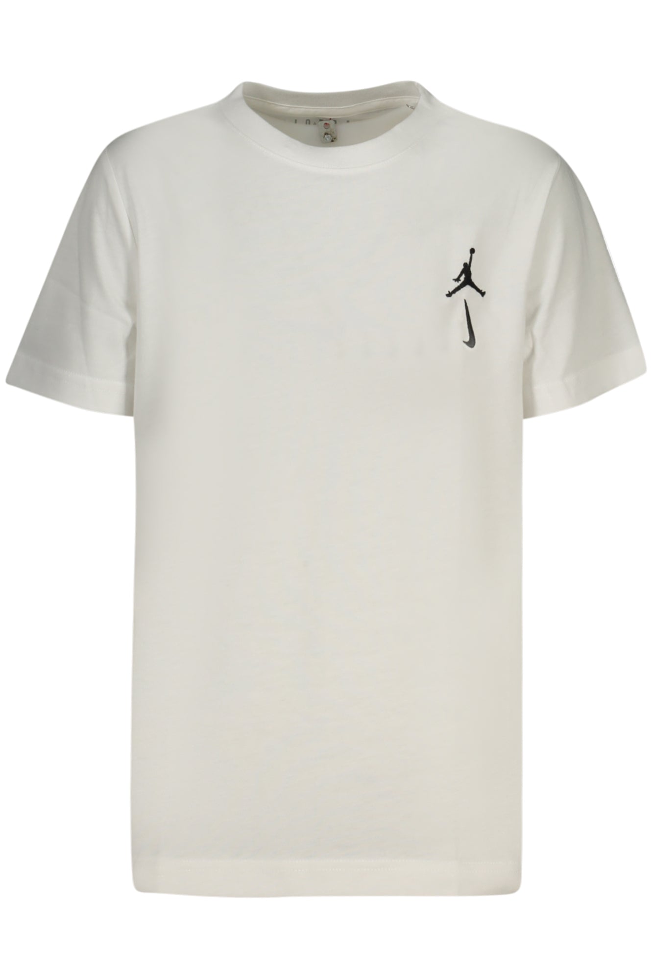 Jordan Kurzarm-T-Shirt für Jungen – Weißes Logo-Shirt mit Stickerei | soulluna.de Weiß