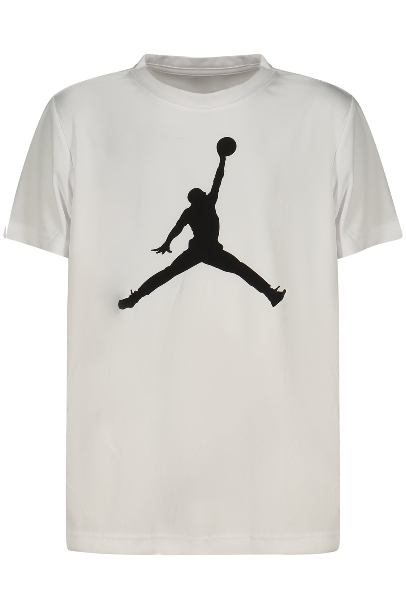 Jordan Kurzarm-T-Shirt für Jungen – Dri-FIT Funktionsmaterial, Schwarz Weiß