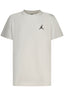 JORDAN KURZARM-T-SHIRT FÜR KINDER, WEISS