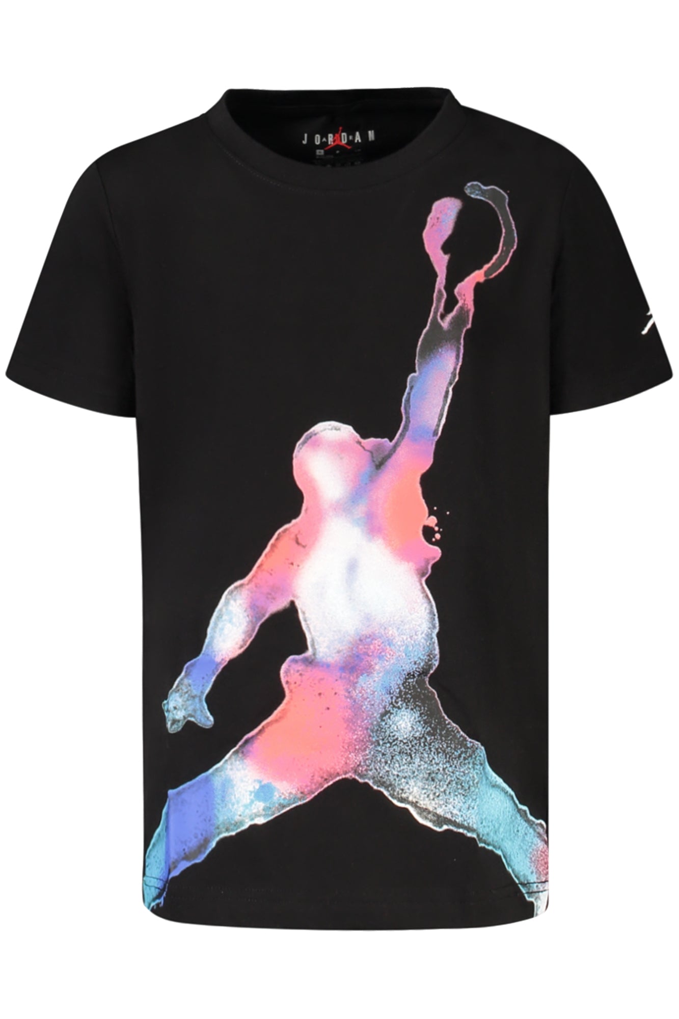 Jordan Kurzarm-T-Shirt für Jungen – Dri-FIT Funktionsmaterial, Schwarz Schwarz