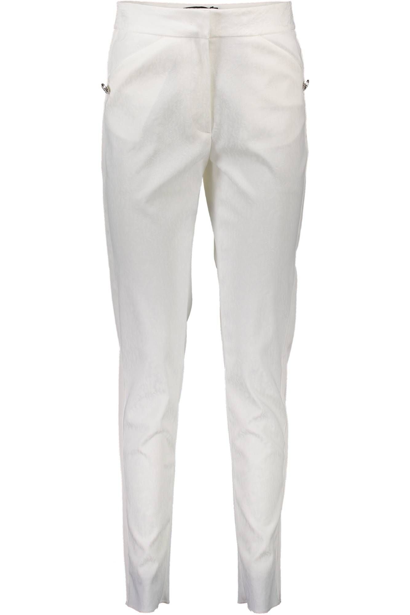 Just Cavalli Damen Hose Weiß – Italienische Qualität für Frühjahr/Sommer | soulluna.de Weiß