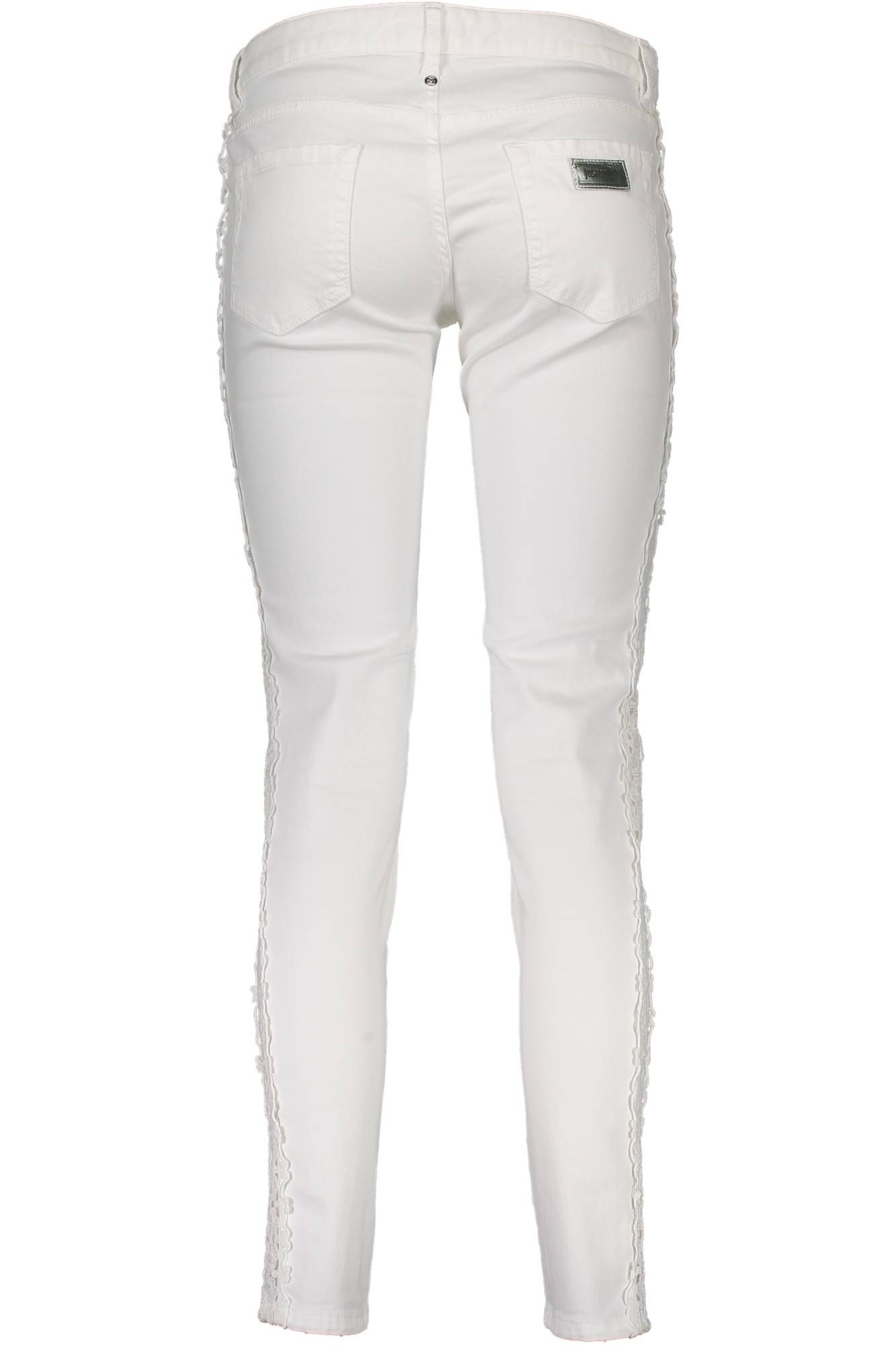 Just Cavalli Weisse Damenhose Weiß