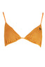 KARL LAGERFELD BEACHWEAR Badeanzug Damen – Triangel-Modell mit herausnehmbarer Polsterung Orange