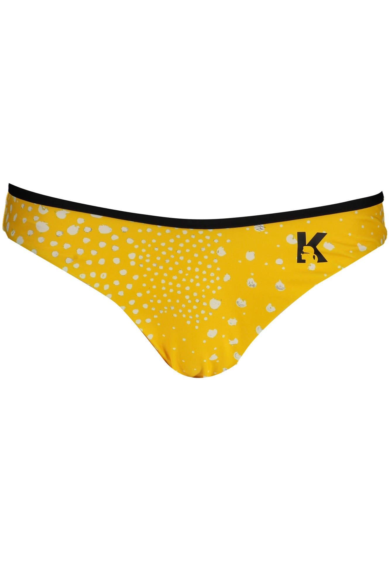KARL LAGERFELD BEACHWEAR BADEANZUG DAMEN UNTERTEIL WEIß Gelb