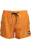 KARL LAGERFELD BEACHWEAR Badeanzughose Herren Orange – Kurze Badeshorts mit Logo Orange