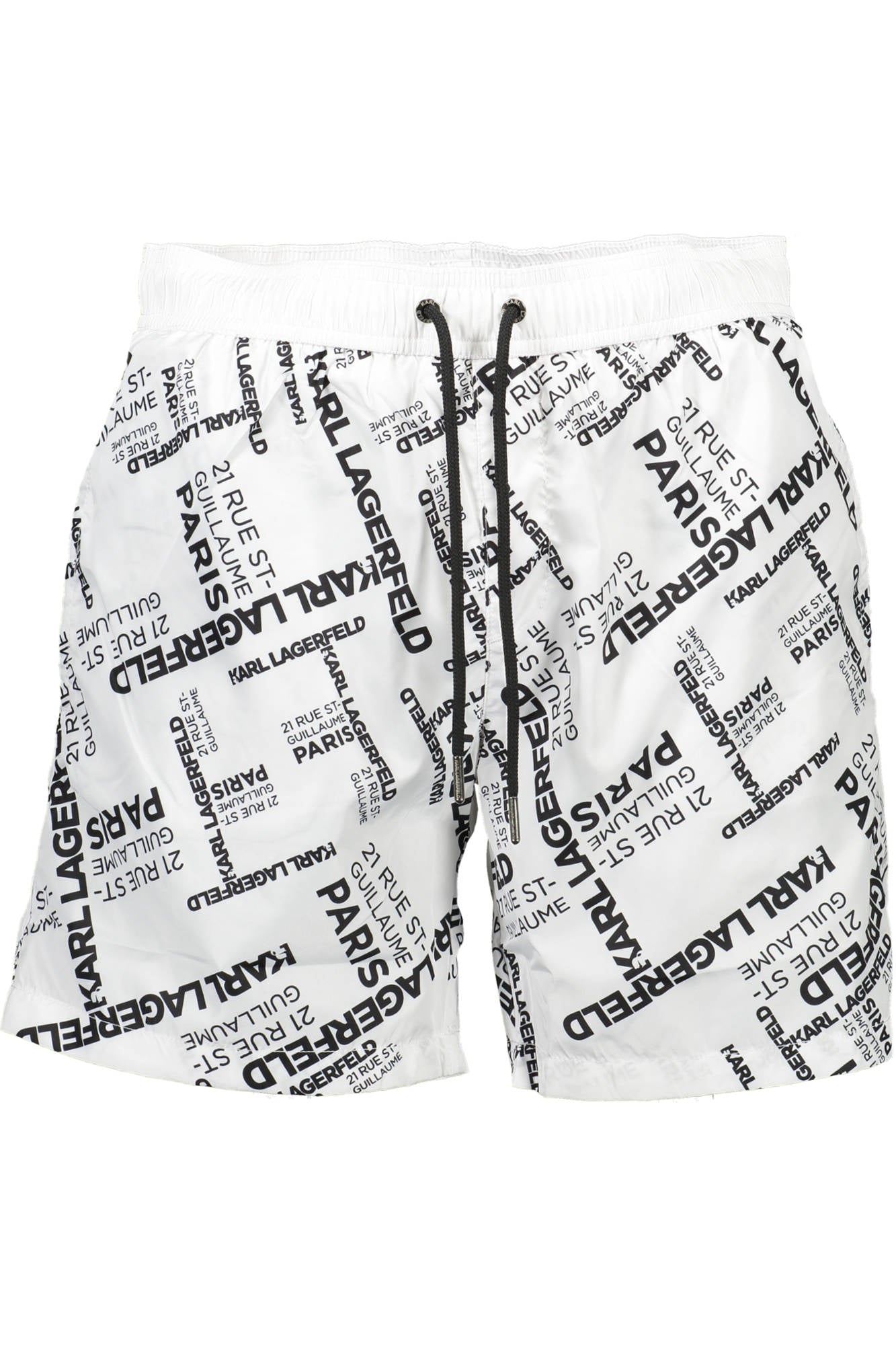 Karl Lagerfeld Beachwear Badeanzughose Herren Weiss Weiß