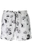 KARL LAGERFELD BEACHWEAR BADEANZUGHOSE HERREN WEISS