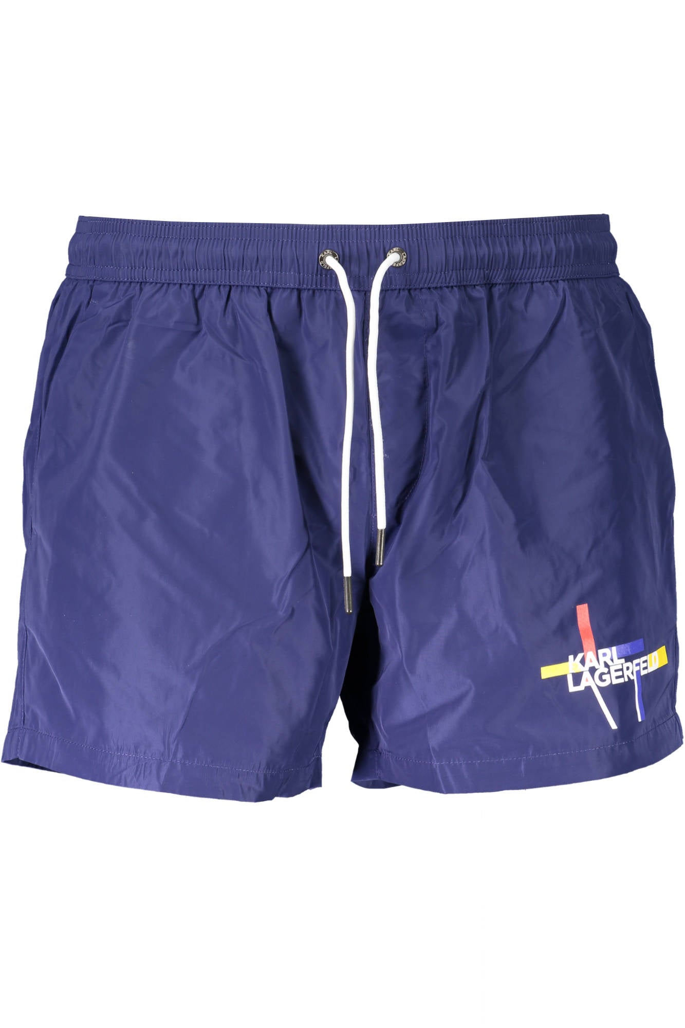 Karl Lagerfeld Beachwear Badeanzughose Herren Blau Blau