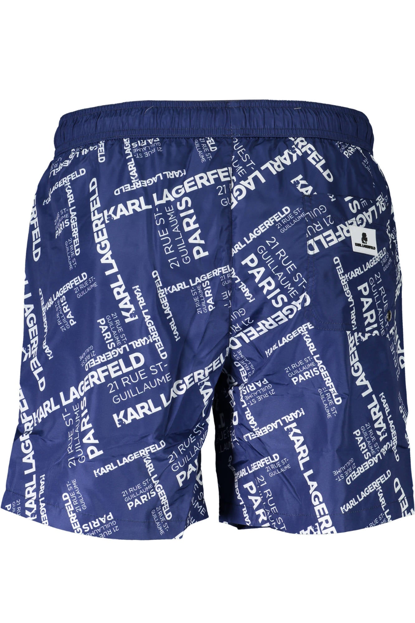 Karl Lagerfeld Beachwear Badeanzughose Herren Blau Blau
