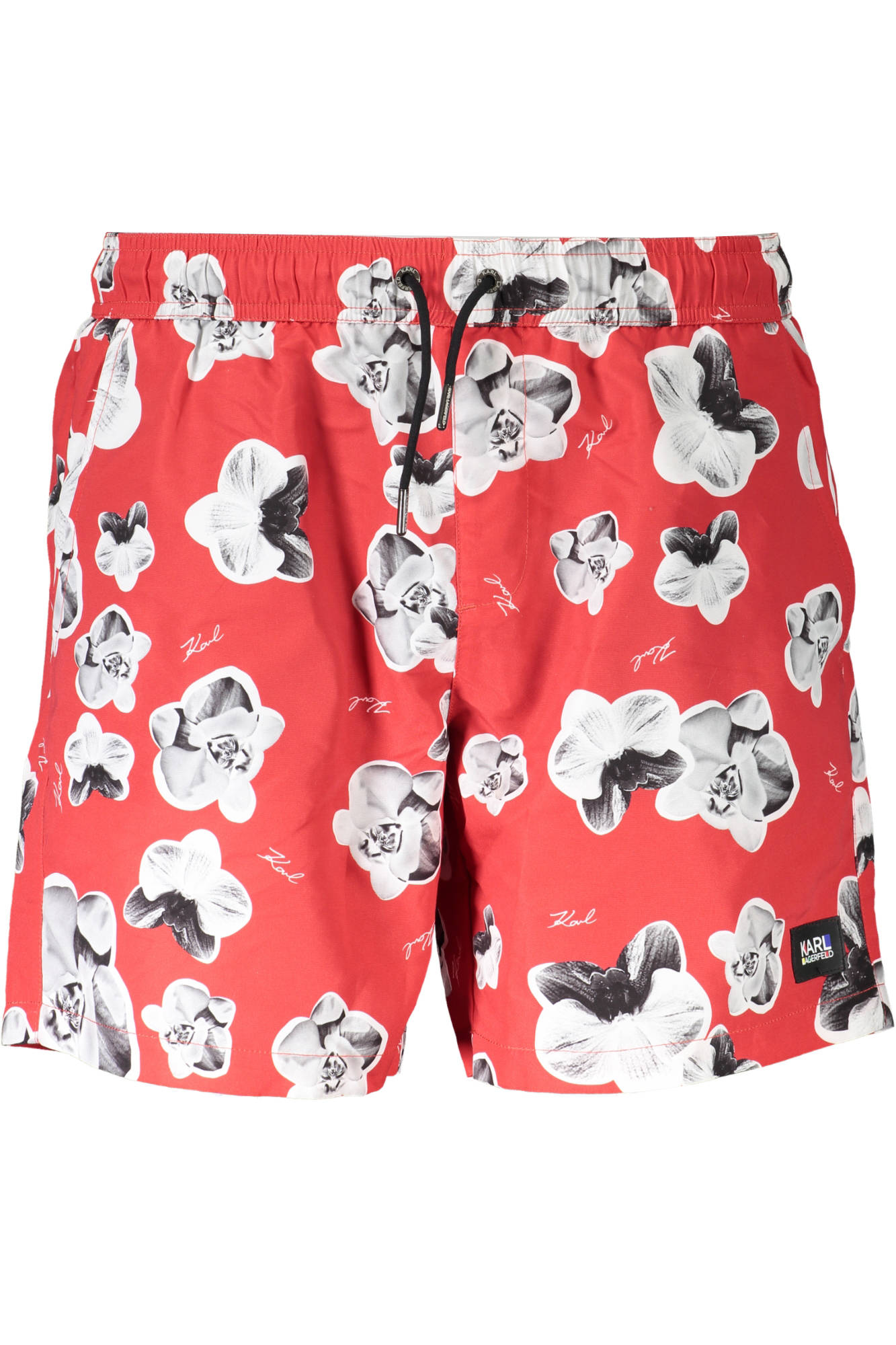 Karl Lagerfeld Beachwear Badeanzug Herren Unterteil Rot Rot
