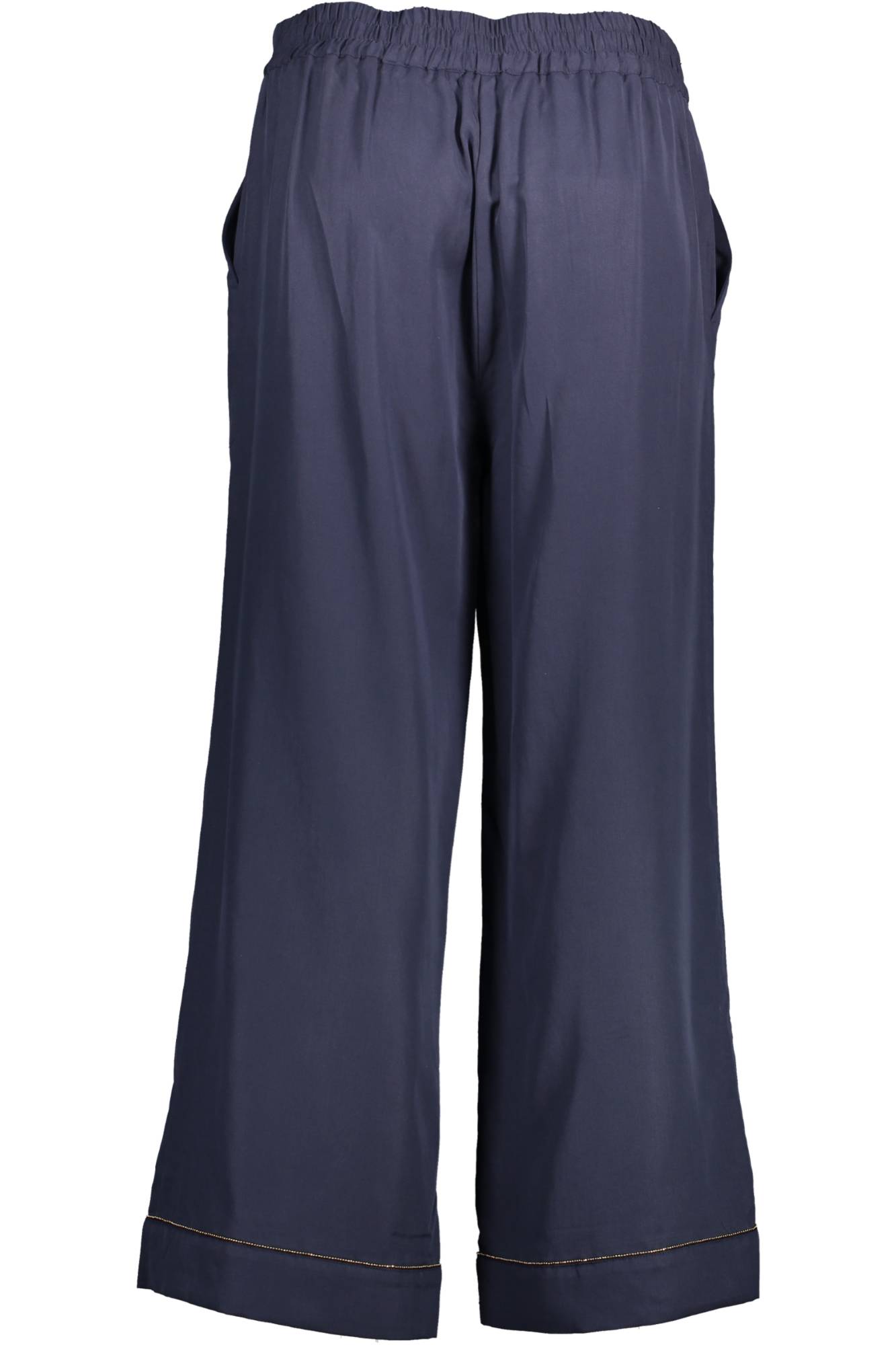KOCCA Damen Hosen – mit elastischem Bund, mit Taschen Blau