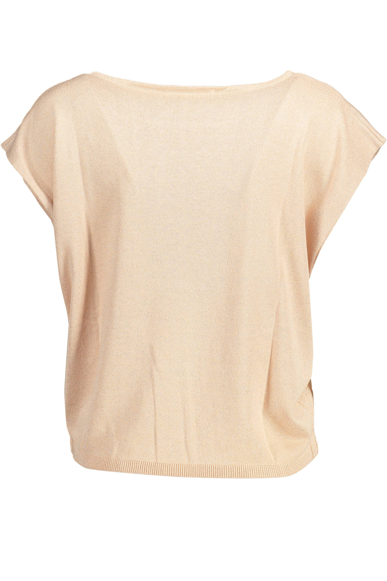 KOCCA Rosa Ärmelloses T-Shirt Damen – U-Boot-Ausschnitt für Frühjahr/Sommer Rosa