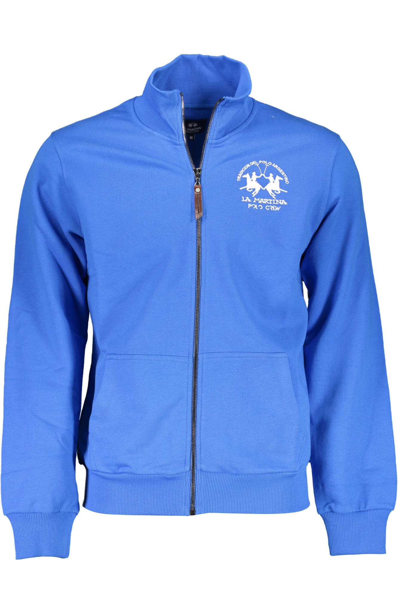 LA MARTINA Herren Sweatshirt – Langarm, mit Taschen Blau